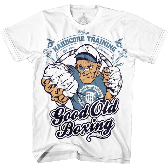 Футболка Hardcore Training Good Old Boxing White