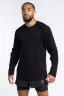 Лонгслив Tunero Raw Edge Crew, Черный Лонгслив Tunero Raw Edge Crew, Черный