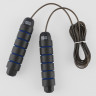 Скакалка Hardcore Training Skipping Rope чёрный/синий Скакалка Hardcore Training Skipping Rope чёрный/синий
