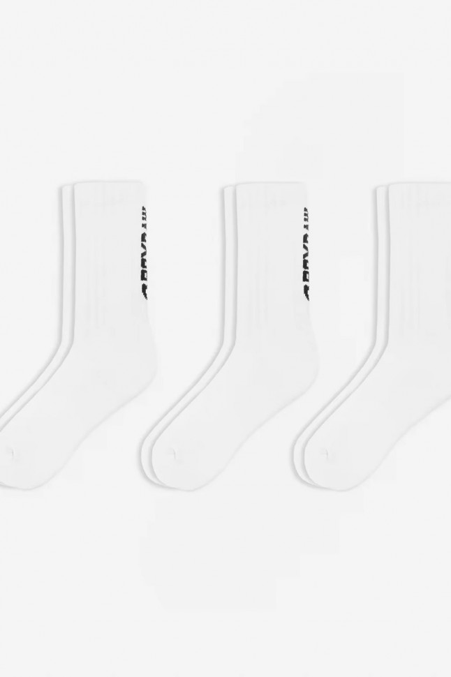 Носки Lineal Crew (3 Pairs), Белый