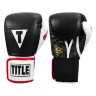 Перчатки тренировочные TITLE Boxing Gel World Elastic Training Gloves, Black