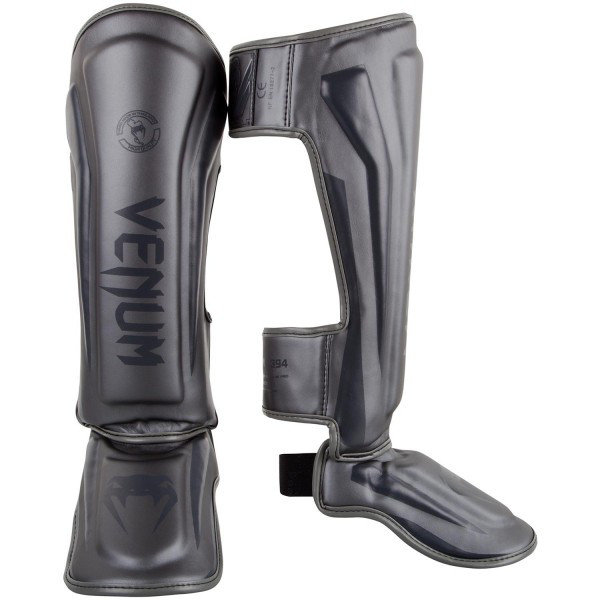 Щитки Venum Elite Grey/Grey