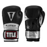 Тренировочные перчатки TITLE Platinum Momentous Training Gloves, Black-Silver