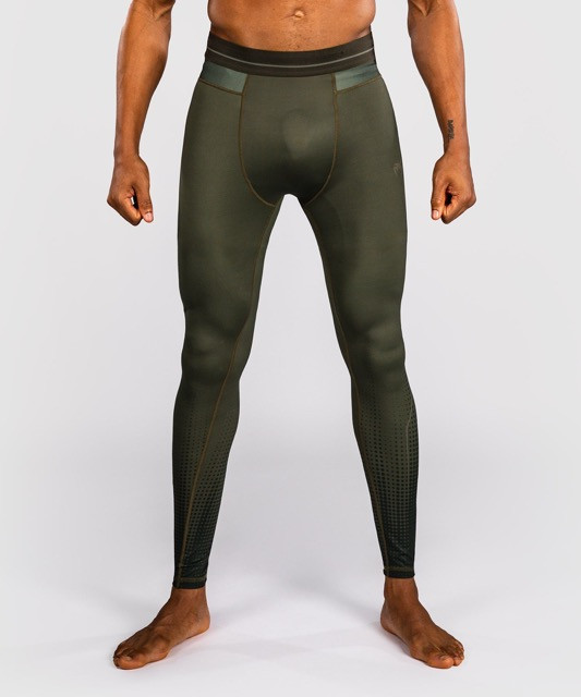 Тайтсы Venum Stealth Khaki/Dark Green