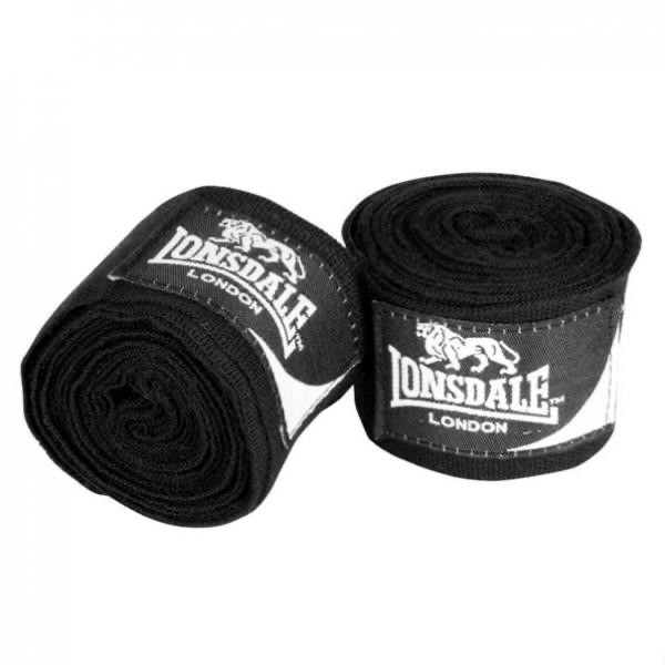 Бинты Lonsdale Pro Hand 3.5м черн.