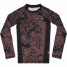 Детский рашгард Hardcore Training Heraldry Brown LS