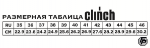 C421 Боксерки Clinch Speed Pro черные C421 Боксерки Clinch Speed Pro черные