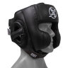 Шлем для бокса Fight EXPERT Winner (микрофайбер, Черный)