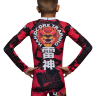 Детский рашгард Hardcore Training Raijin Black/Red LS