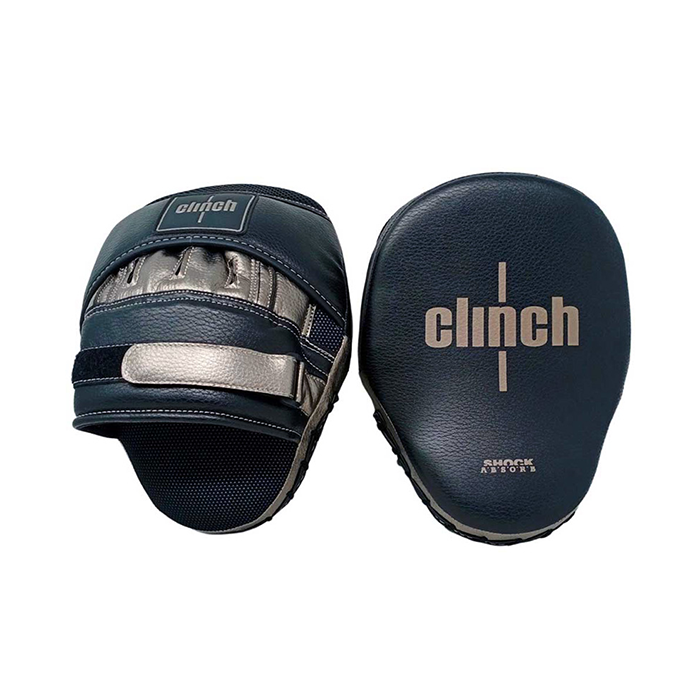 C548 Лапы Clinch Shock Absorb Mitt темносине-серебристые