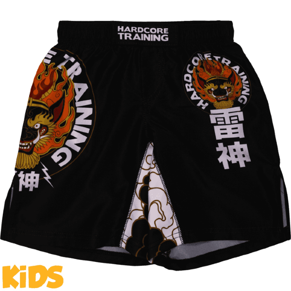 Детские шорты Hardcore Training Raijin Black/White