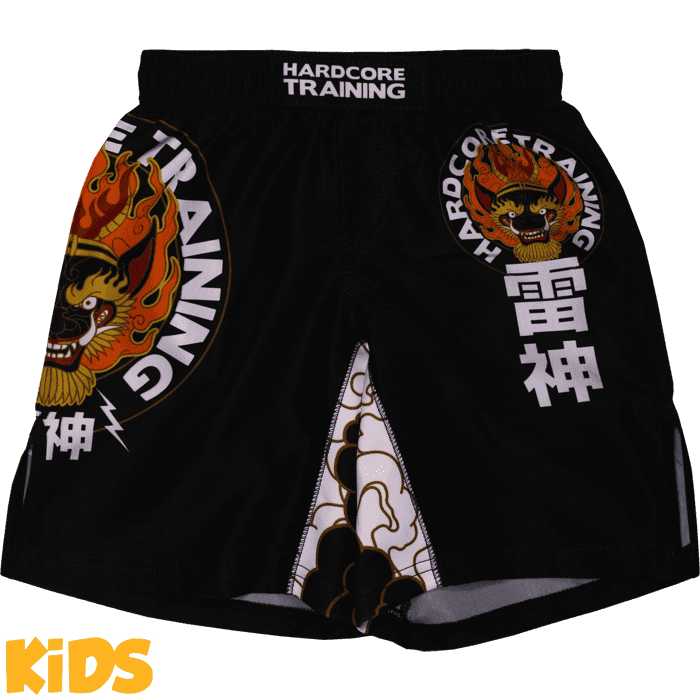 Детские шорты Hardcore Training Raijin Black/White