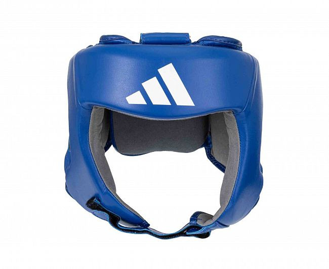 adiIBAH1 Шлем Adidas боксерский IBA, синий