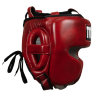 Шлем Title Blood Red Leather Sparring