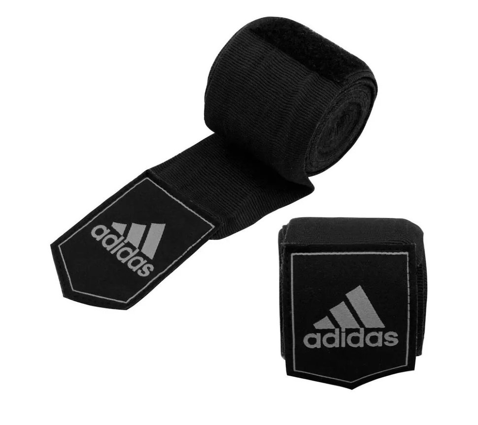 Бинты эластичные Adidas Mexican Style Boxing Crepe Bandage Black