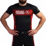 Рашгард Hardcore Training Russian Pattern SS Black/Red