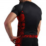 Рашгард Hardcore Training Russian Pattern SS Black/Red