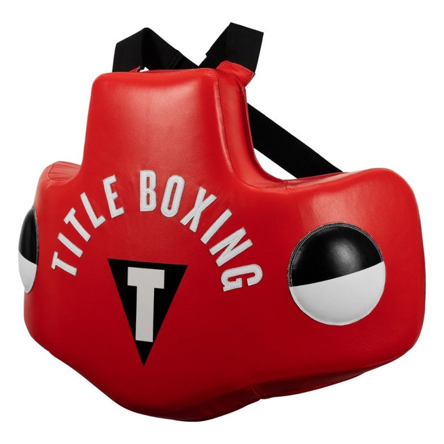 Защита тренера TITLE Boxing Combination Body Protector Red Защита тренера TITLE Boxing Combination Body Protector Red