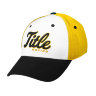 Бейсболка TITLE Boxing Script Stretch Fit Cap, Yellow 