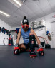 Шлем без подбородка TITLE MMA Command Training BK/WH/RD