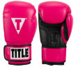 Детские боксерские перчатки TITLE Classic Hot Pink Training Gloves