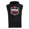 Безрукавка с капюшоном TITLE Boxing Jumbo Logo Sleeveless Hoodie, Black