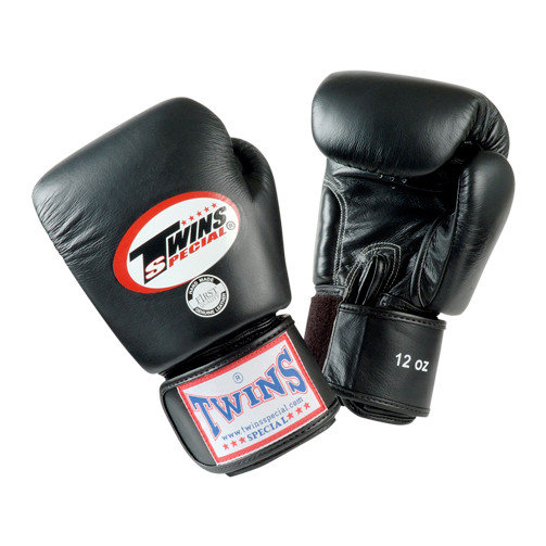 Перчатки боксерские Twins BGVL-3, Black (12 oz)