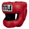 Шлем бамперный TITLE Boxing Face Protector Training, Red