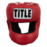 Шлем бамперный TITLE Boxing Face Protector Training, Red