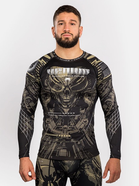 Рашгард Venum Invader Black/Sand L/S Рашгард Venum Invader Black/Sand L/S