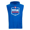 Безрукавка с капюшоном TITLE Boxing Jumbo Logo Sleeveless Hoodie, Blue