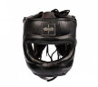 C149 Шлем для единоборств с бампером Clinch Face Guard черно-бронзовый