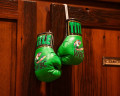 Брелок перчатки   TITLE WBC  зел./чер.