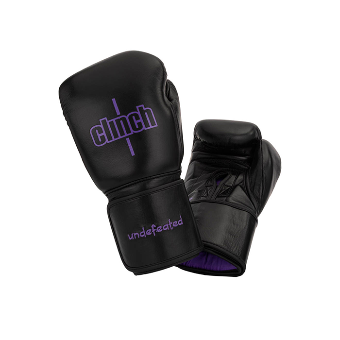C161 Перчатки боксерские Clinch Undefeated черные C161 Перчатки боксерские Clinch Undefeated черные