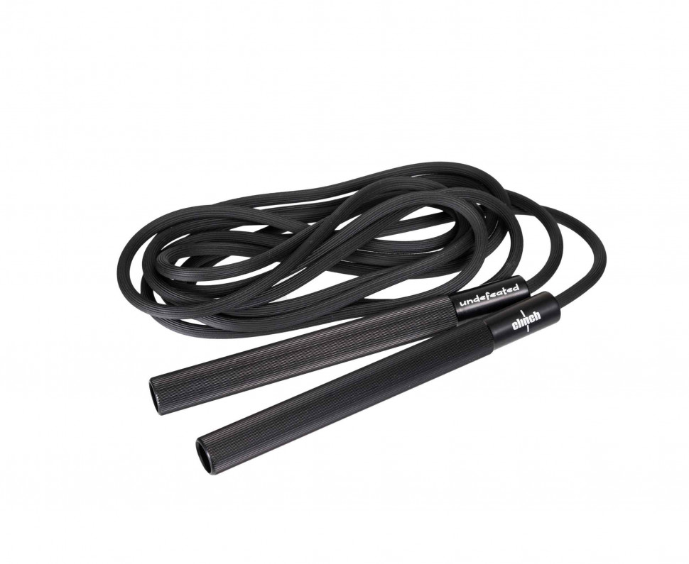 C218 Скакалка скоростная Clinch Speed Rope Undefeated черная C218 Скакалка скоростная Clinch Speed Rope Undefeated черная