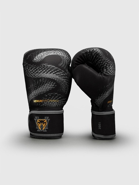 Перчатки боксерские Venum Matupa Black/Grey/Gold