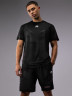 Футболка спортивная Venum Tactical XT Black/Fire Red, Dry fit