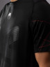 Футболка спортивная Venum Tactical XT Black/Fire Red, Dry fit