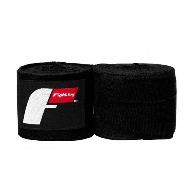 Бинты Fighting Semi-Elastic 180 Black, 4,5