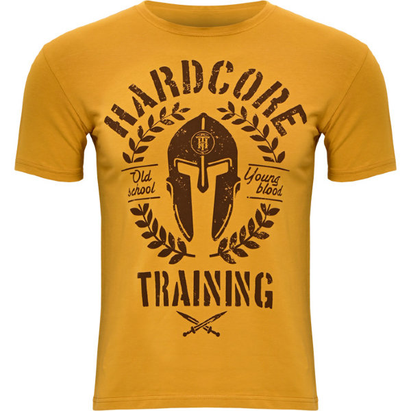 Футболка Hardcore Training Helmet Mustard