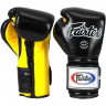 Боксерские перчатки Fairtex BGV9 Mexican Style Black/Yellow Боксерские перчатки Fairtex BGV9 Mexican Style Black/Yellow