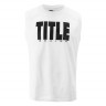 Футболка без рукавов TITLE Boxing Iconic Block Muscle Tee White Футболка без рукавов TITLE Boxing Iconic Block Muscle Tee White