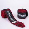 Бинт для бокса FIGHTEXPERT Fancy 2,5м (нейлон,Красный/черный, 2,5 м) Бинт для бокса FIGHTEXPERT Fancy 2,5м (нейлон,Красный/черный, 2,5 м)