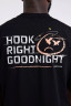 Футболка Hook Right Goodnight Oversized, Черный Футболка Hook Right Goodnight Oversized, Черный