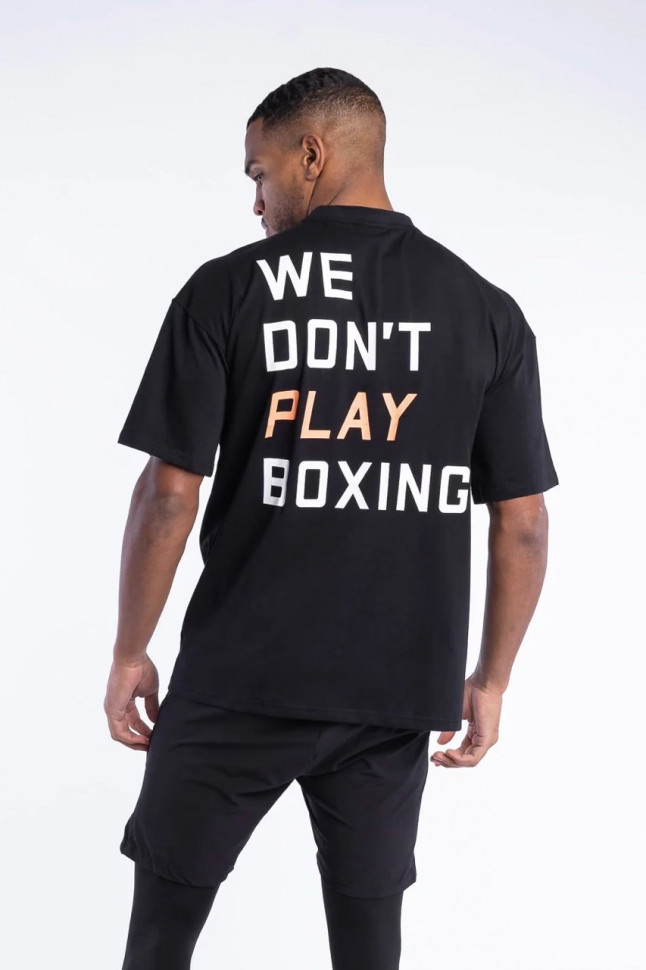 Футболка We Don't Play Boxing, Черный