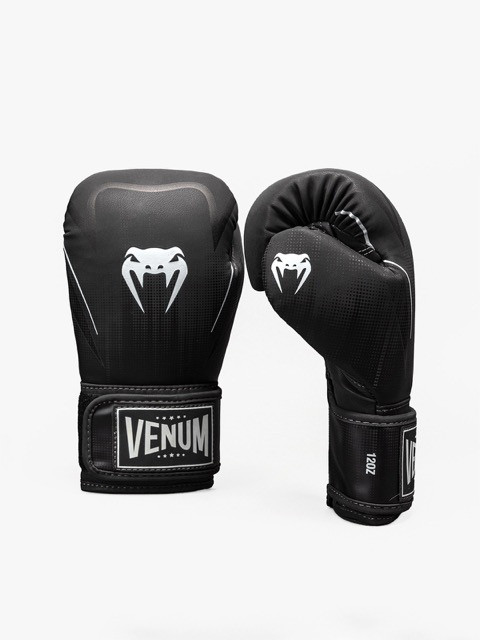 Перчатки боксерские Venum Stealth Black/White