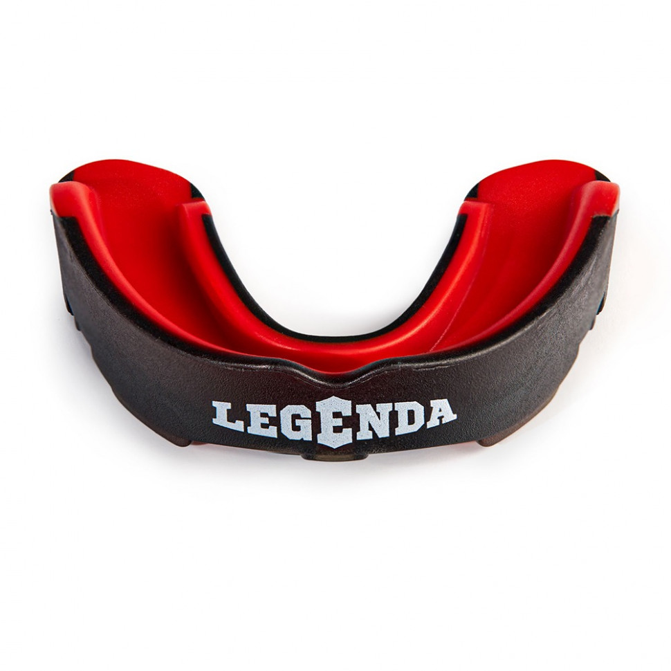 Капа двухслойная Legenda Predator Черный/Красный