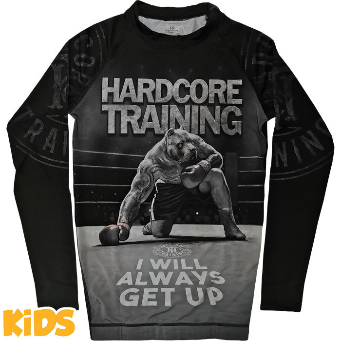 ДЕТСКИЙ РАШГАРД HARDCORE TRAINING X GROUND SHARK DIE HARD ДЕТСКИЙ РАШГАРД HARDCORE TRAINING X GROUND SHARK DIE HARD