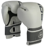 Перчатки боксерские BoyBo Ice BBG800, кожа, бело-серый