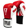 Перчатки тренировочные TITLE Boxing Gel World Elastic Training Gloves, Red